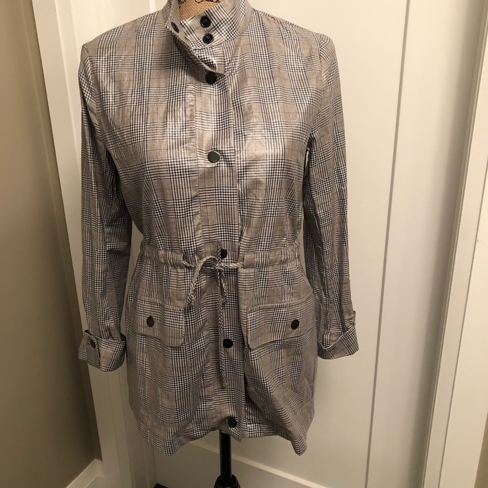 Zara basics rain jacket